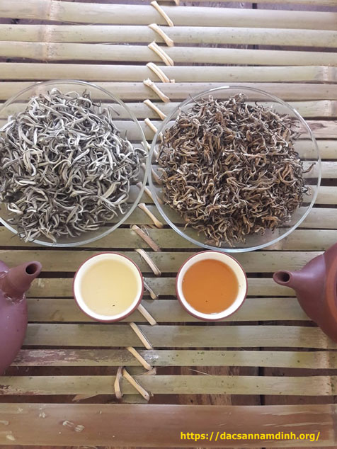 Hướng dẫn cách pha bạch trà shan tuyết 1 tôm Hà Giang -100g