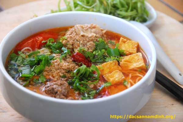 Món ngon Nha Trang - Bún riêu cua Nha Trang