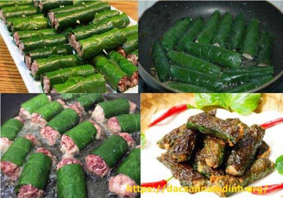Cách làm chả lá lốt cuốn thịt lợn tại nhà đơn giản