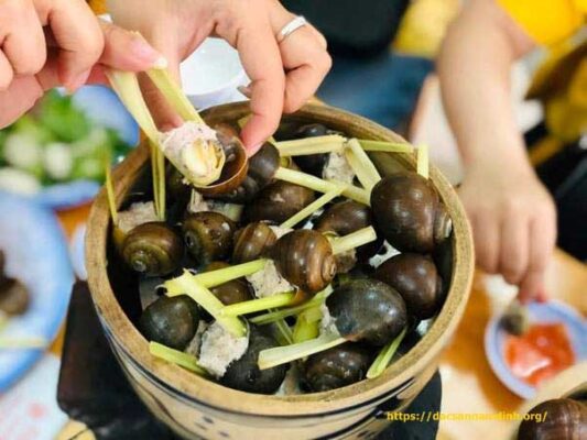 Ốc Bươu Nhồi Thịt Đà Lạt