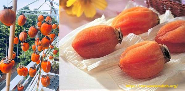 Hồng giòn/ Hồng treo gió Đà Lạt
