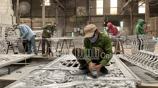Hải Hậu thúc đẩy phát triển sản xuất công nghiệp, tiểu thủ công nghiệp