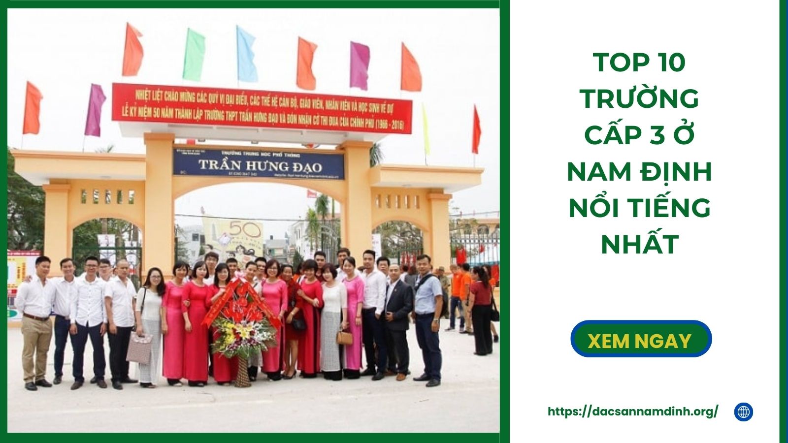 Top 10 trường cấp 3 ở 8Day - trang web uy tín đăng ký & đăng nhập dễ dàng nổi tiếng nhất