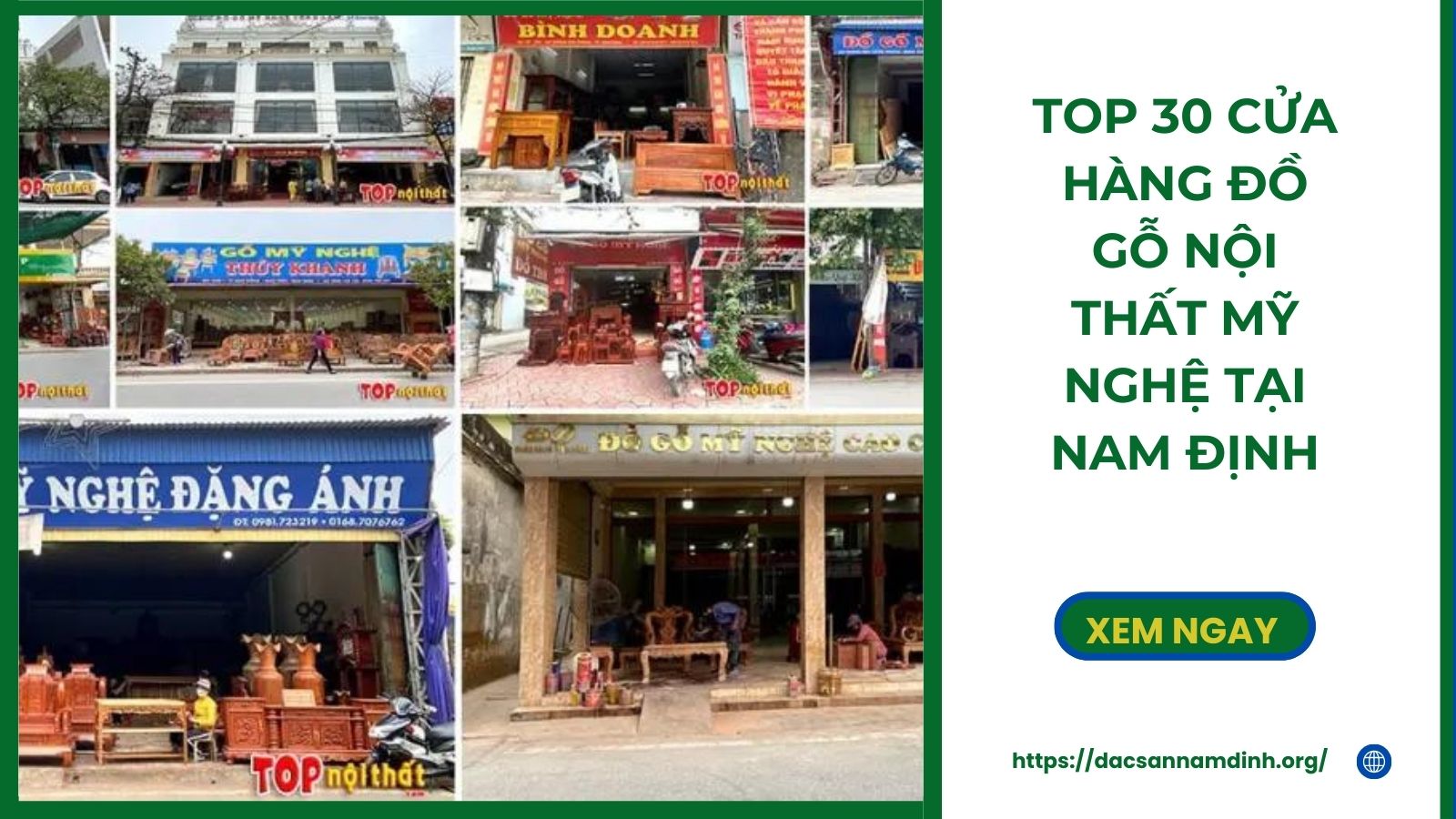 TOP 30 Cửa hàng Đồ Gỗ Nội Thất Mỹ Nghệ tại 8Day - trang web uy tín đăng ký & đăng nhập dễ dàng