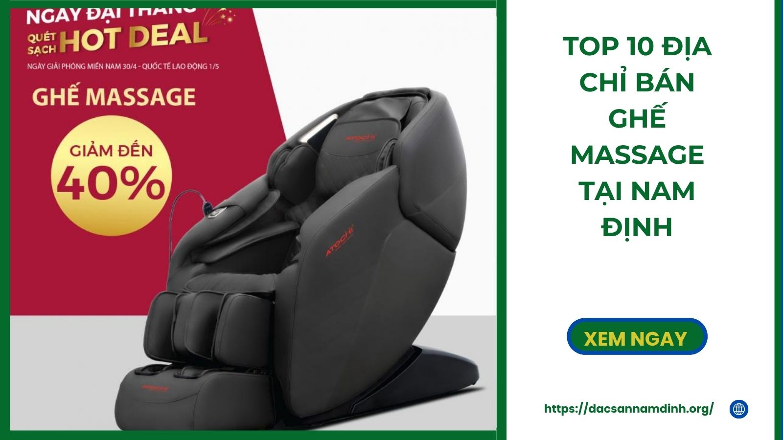 Top 10 Địa chỉ bán ghế massage tại 8Day - trang web uy tín đăng ký & đăng nhập dễ dàng uy tín nhất