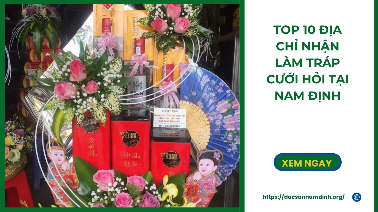 Top 10 Địa chỉ nhận làm tráp cưới hỏi tại 8Day - trang web uy tín đăng ký & đăng nhập dễ dàng