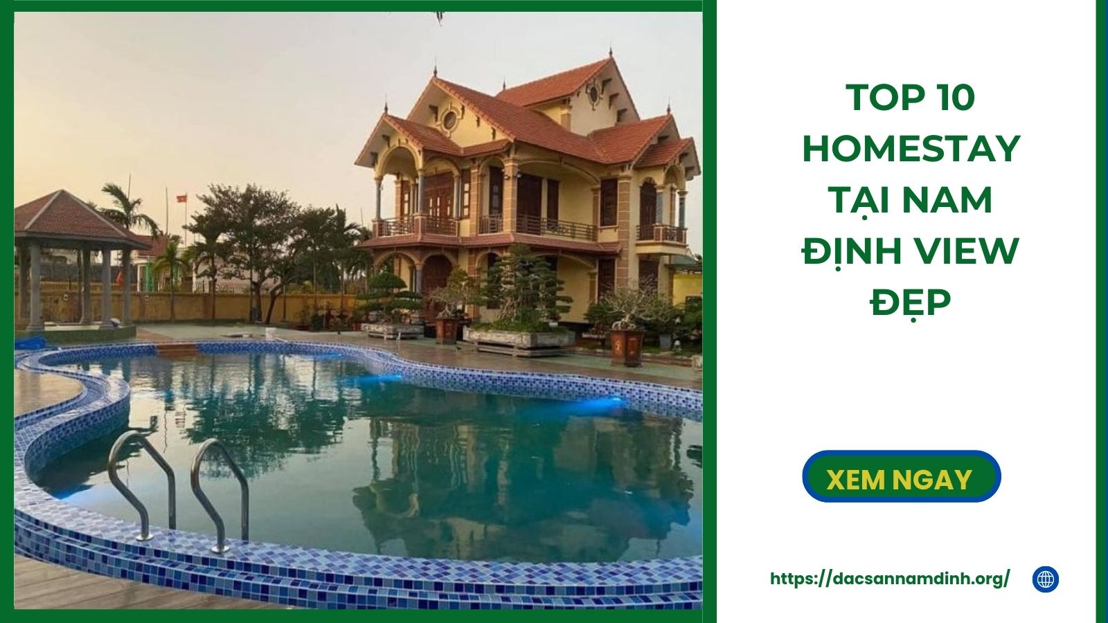 Top 10 Homestay tại 8Day - trang web uy tín đăng ký & đăng nhập dễ dàng view đẹp và tốt nhất 