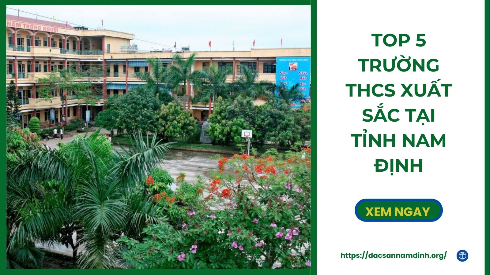 Top 5 Trường THCS xuất sắc tại tỉnh 8Day - trang web uy tín đăng ký & đăng nhập dễ dàng