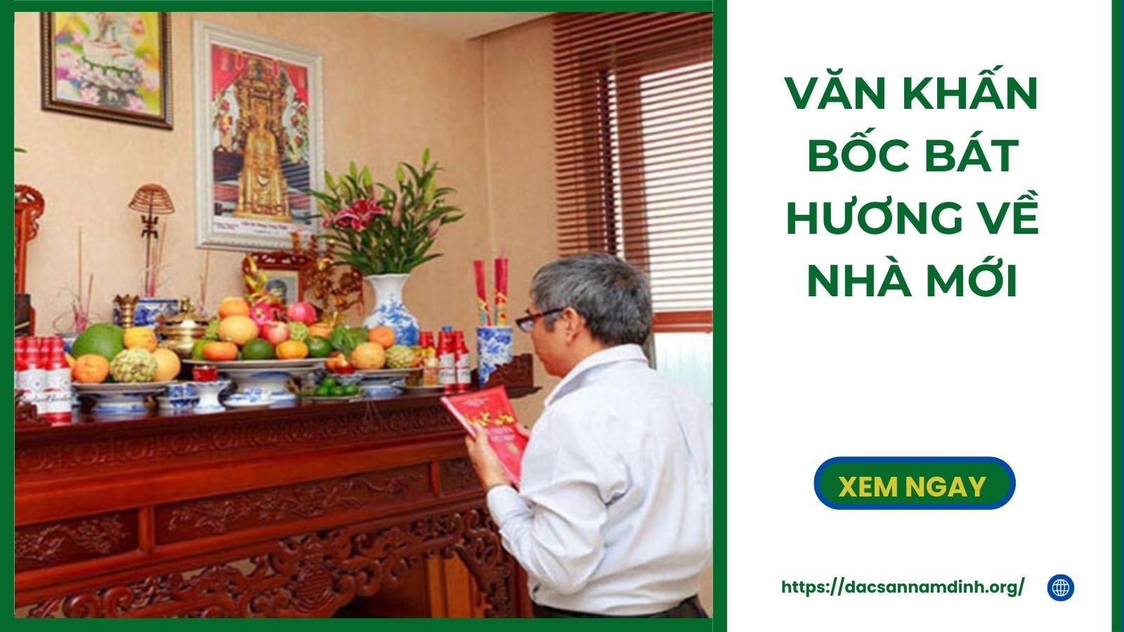 Văn khấn bốc bát hương về nhà mới