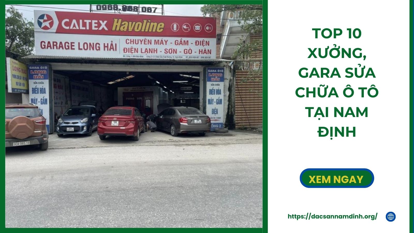 Top 10 Xưởng, gara sửa chữa ô tô tại 8Day - trang web uy tín đăng ký & đăng nhập dễ dàng uy tín và chất lượng nhất