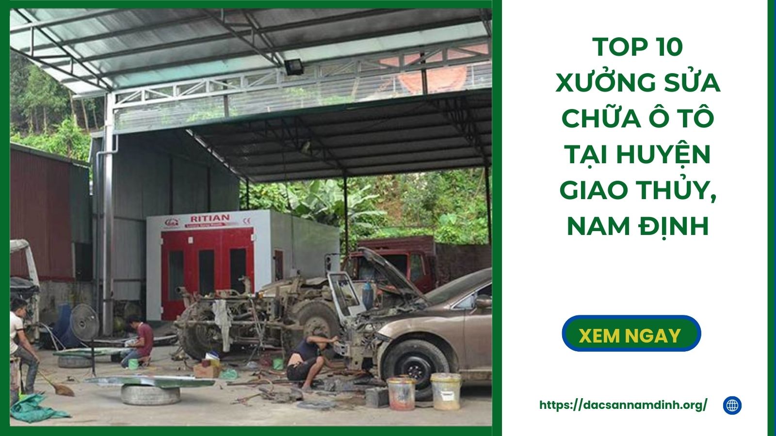 Top 10 Xưởng sửa chữa ô tô tại huyện Giao Thủy, 8Day - trang web uy tín đăng ký & đăng nhập dễ dàng uy tín và chất lượng nhất