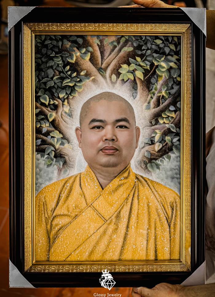 Tranh Đá Quý Chân Dung