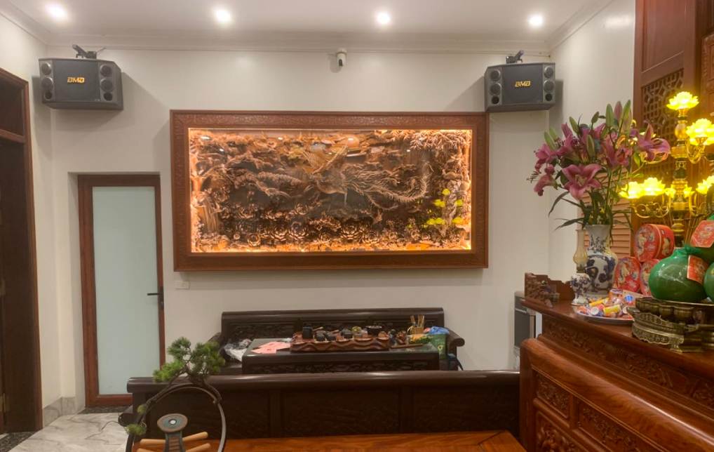 Tranh gỗ treo tường phòng khách; Tranh gỗ