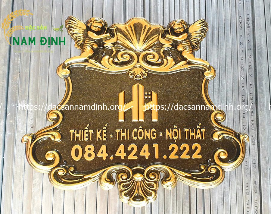 biển số nhà nhôm đúc; bảng số nhà nhôm đúc