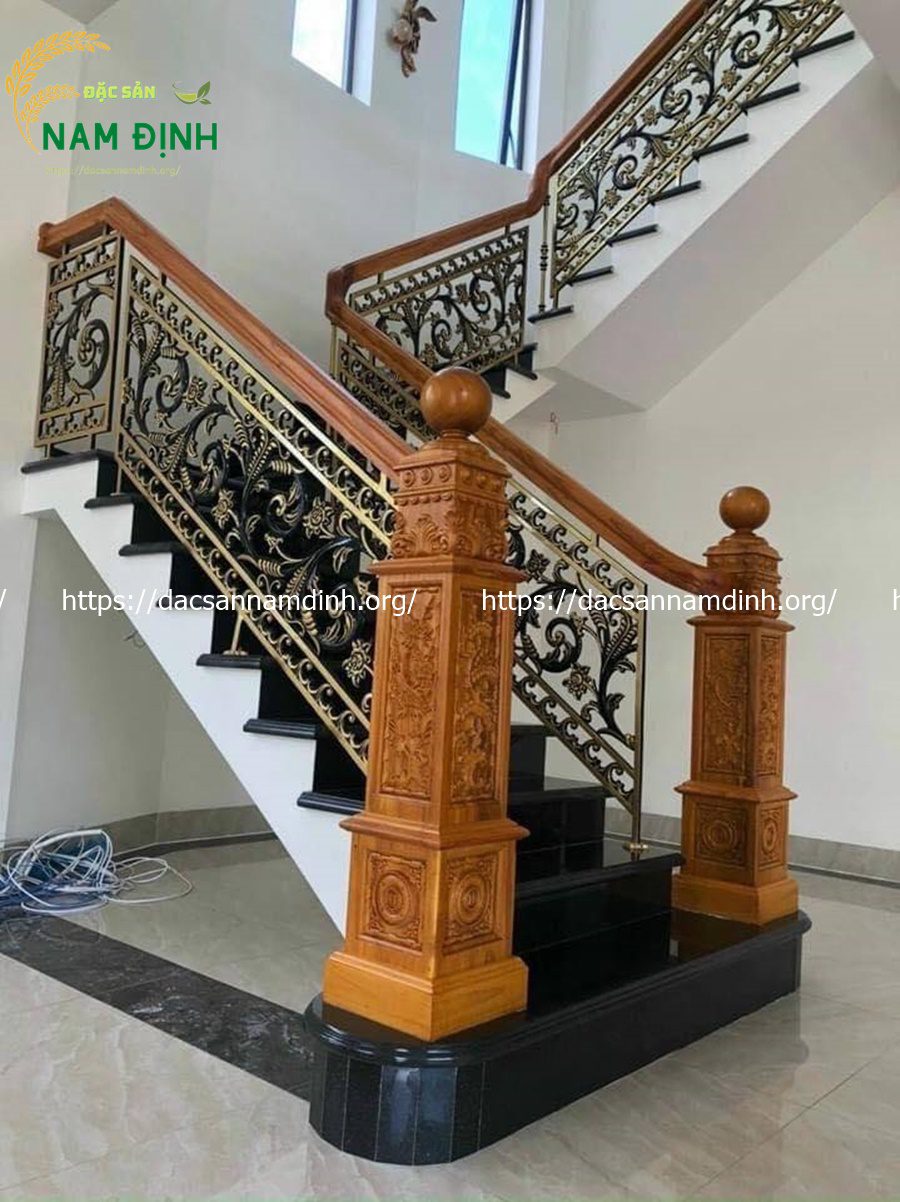 cầu thang nhôm đúc