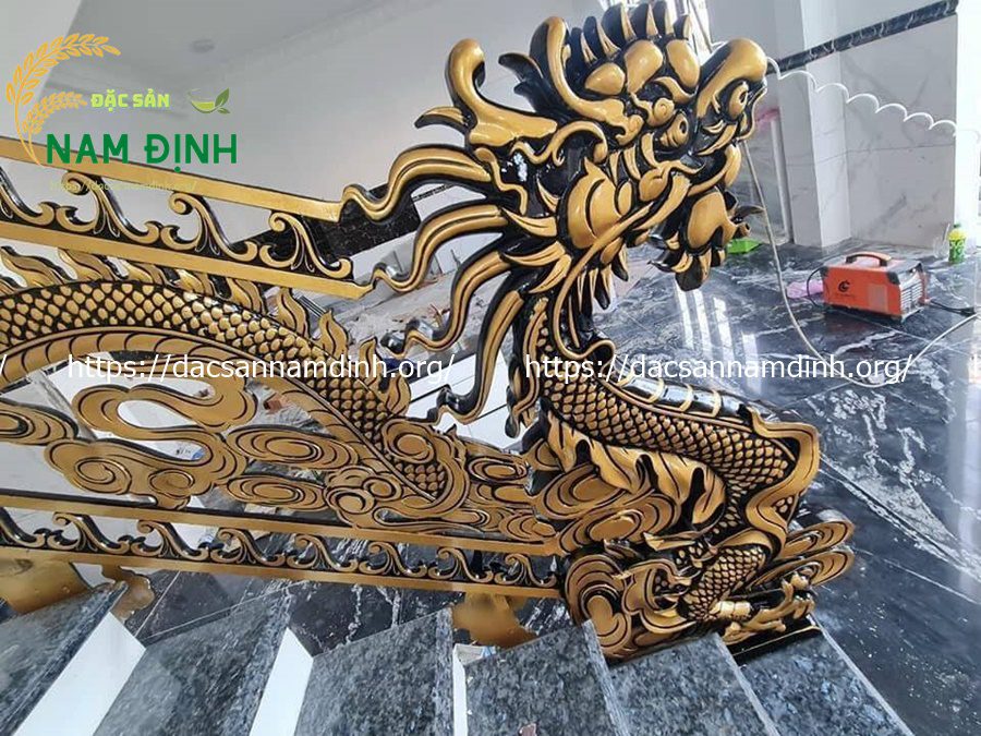 cầu thang nhôm đúc