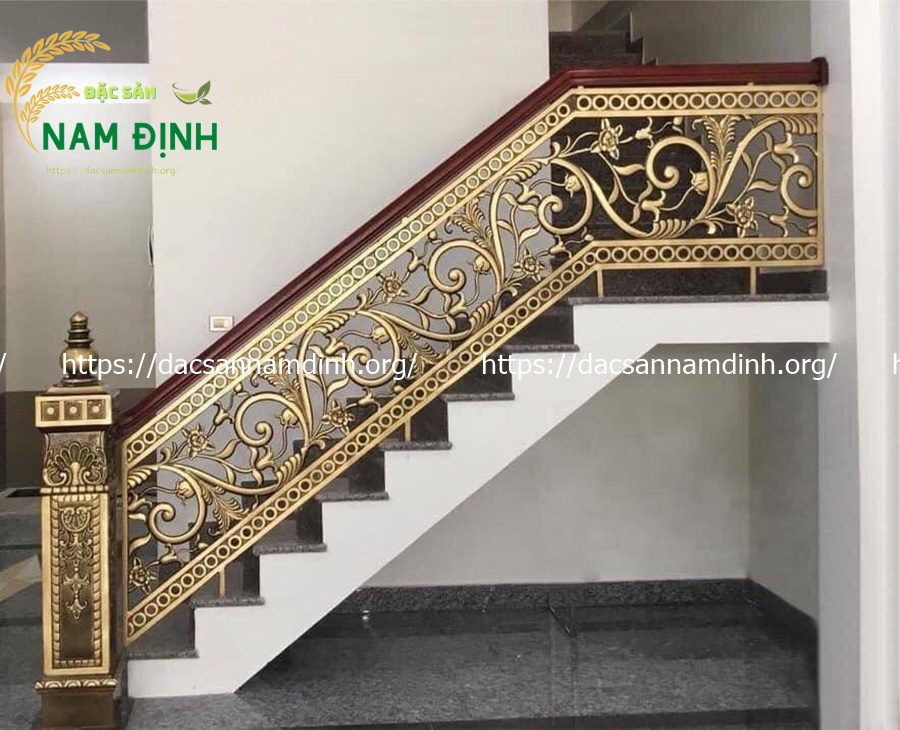 cầu thang nhôm đúc