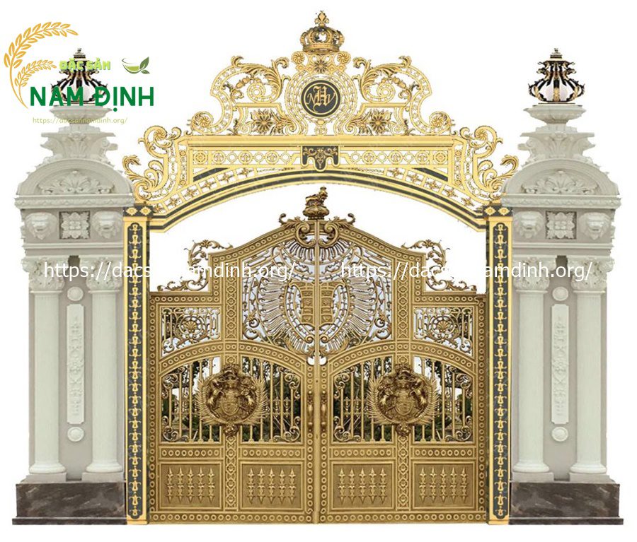 cổng nhôm đúc Buckingham