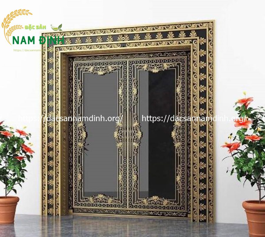 cửa kính nhôm đúc