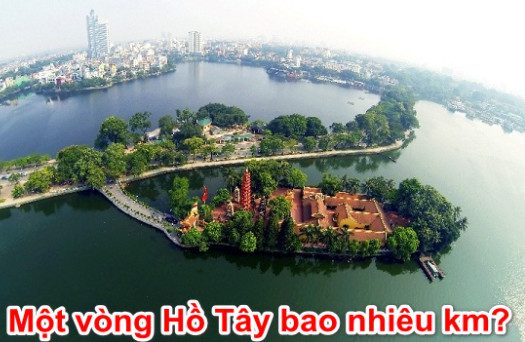 1 Vòng Hồ Tây Bao Nhiêu Km?