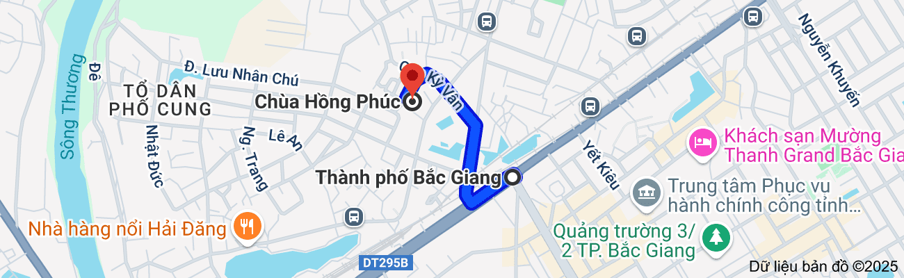 Bắc Giang đi chùa Hương bao nhiêu km?
