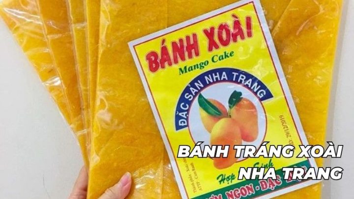 Bánh tráng xoài Nha Trang