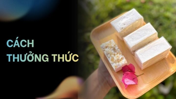 Cách ăn bánh khảo đúng