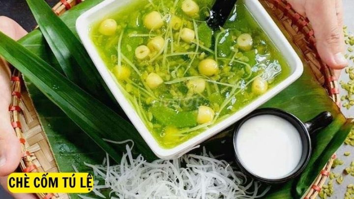 Chè cốm Tú Lệ mát lạnh, ngọt ngào