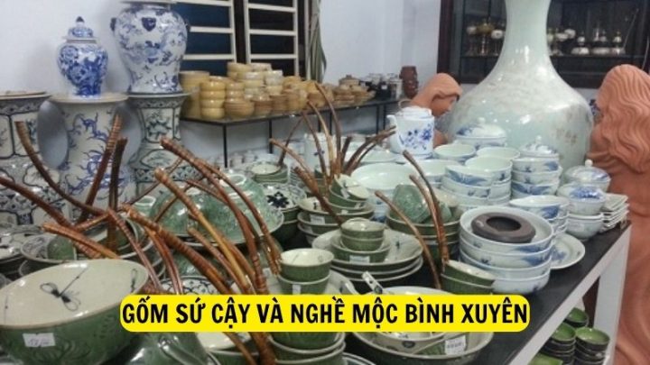 Làng nghề gốm sứ cậy của huyện Bình Giang