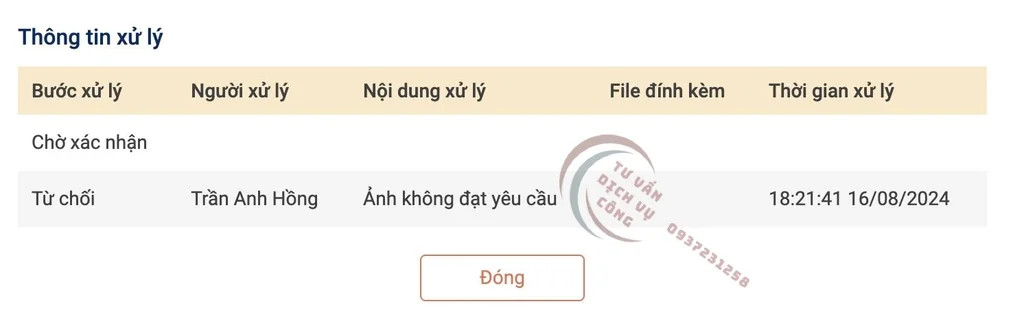 Ảnh chân dung không đạt yêu cầu khi đổi bằng lái xe trực tuyến ở 8Day - trang web uy tín đăng ký & đăng nhập dễ dàng