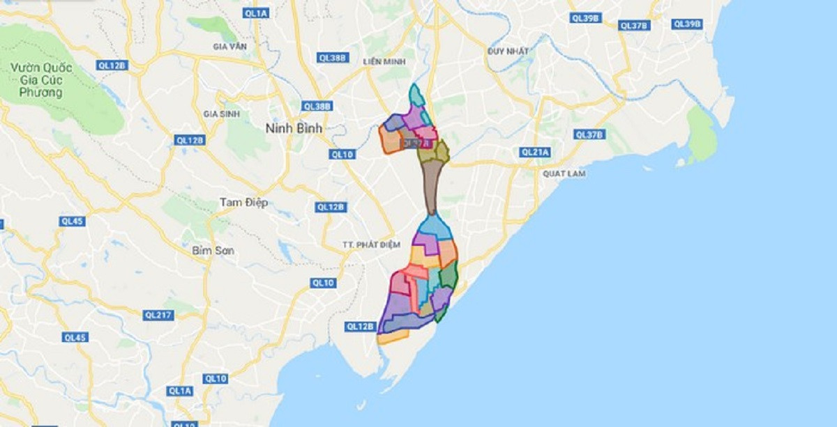 Bản đồ hành chính huyện Nghĩa Hưng tỉnh 8Day - trang web uy tín đăng ký & đăng nhập dễ dàng