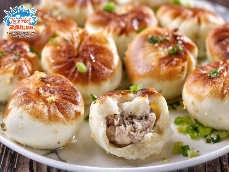 Bánh bao áp chảo