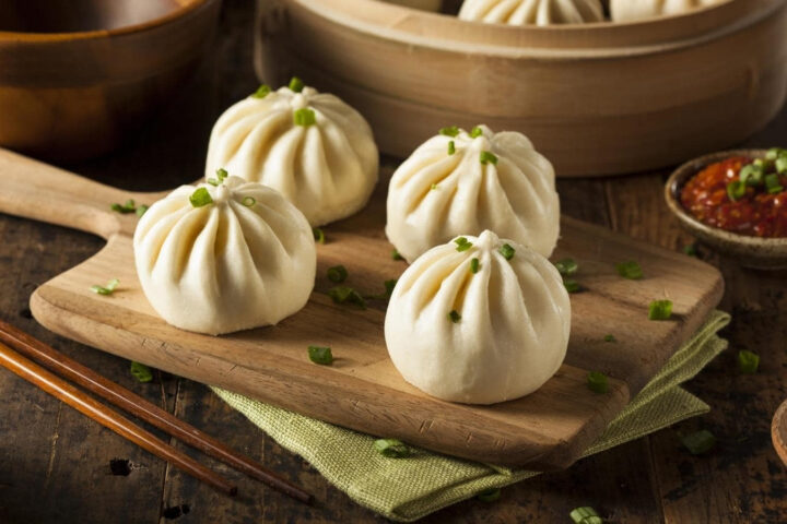 Bánh bao Lệ Giang thơm ngon