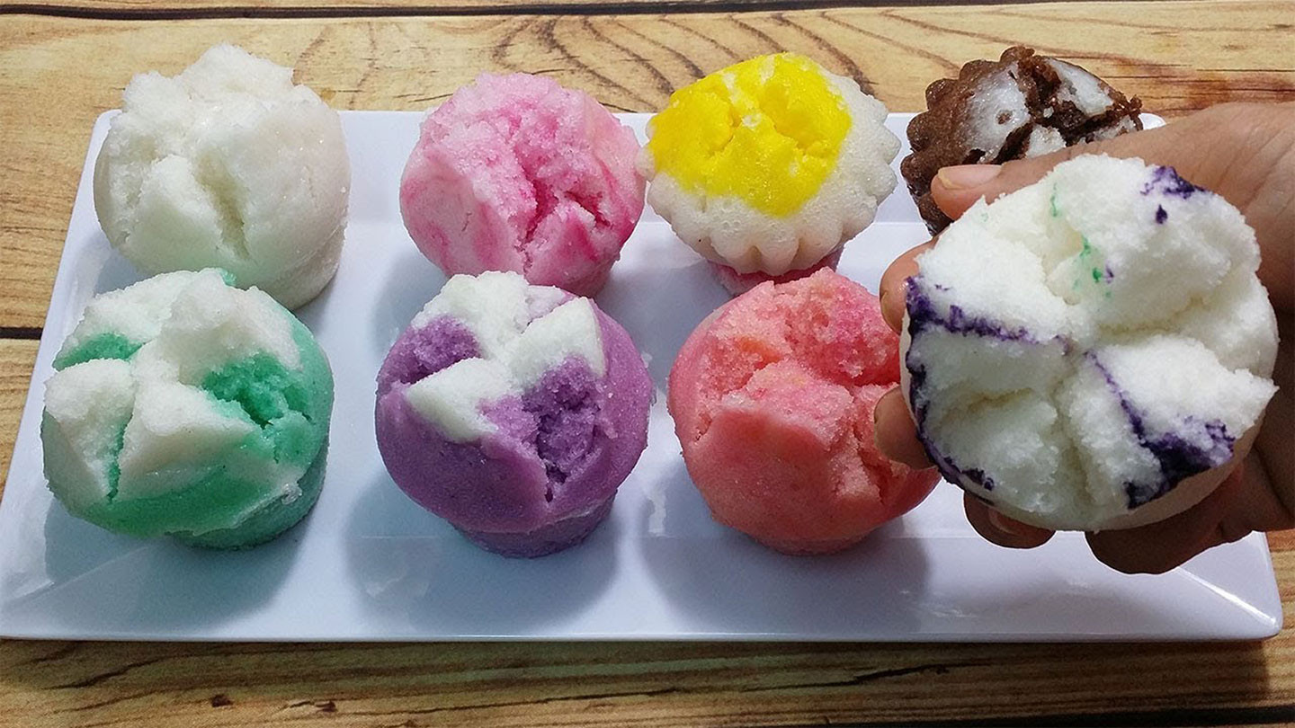 Bánh Bò Sóc Trăng mềm xốp, thơm mùi cốt dừa