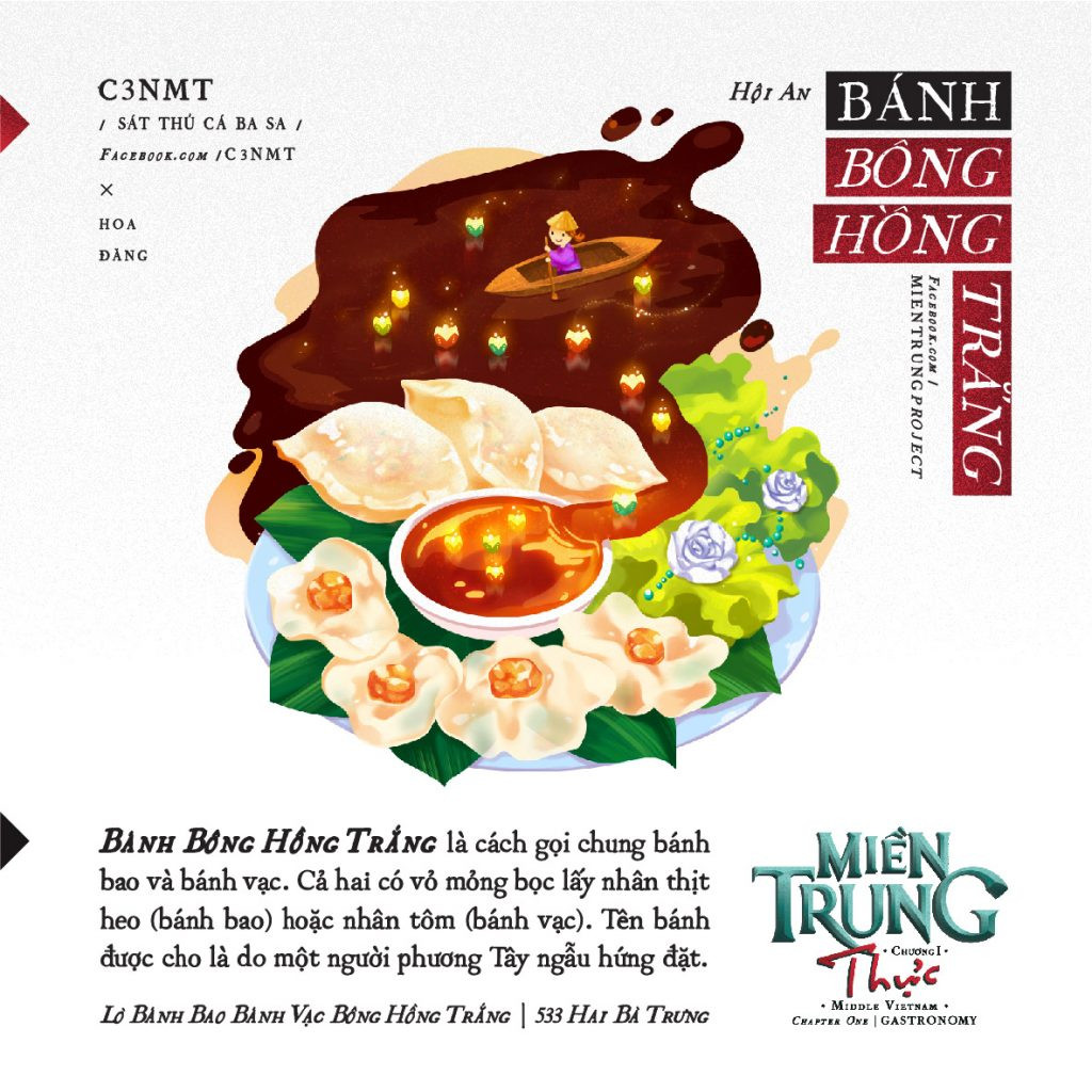 Bánh bông hồng trắng Hội An, tinh hoa ẩm thực phố cổ