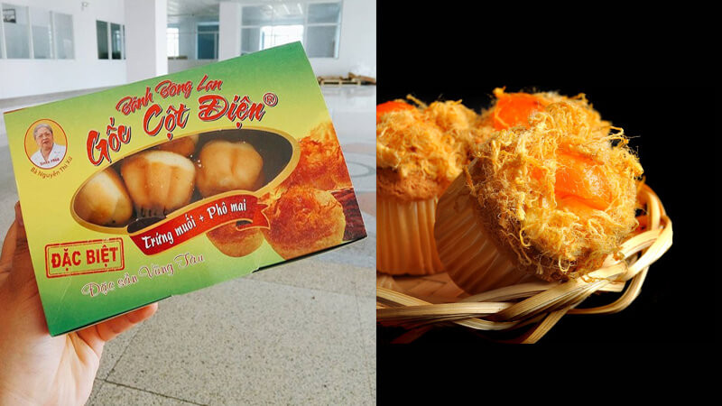 Bánh bông lan trứng muối Vũng Tàu nức tiếng