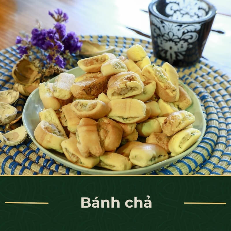 Bánh chả Hà Nội vàng ươm