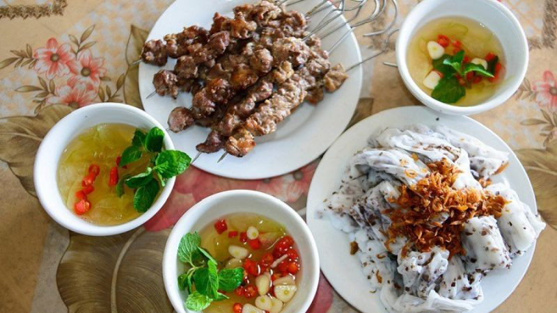 Bánh cuốn Tam Đảo thơm ngon đặc biệt