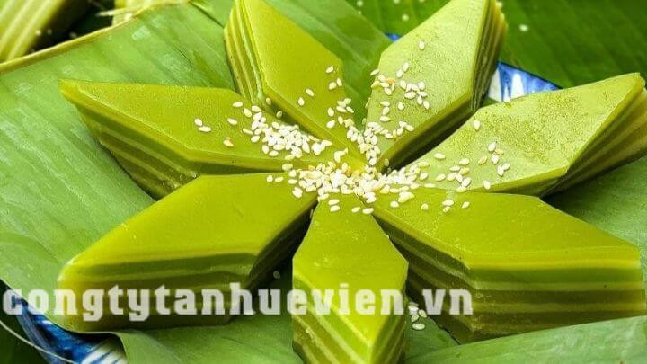 Bánh da lợn Sài Gòn nhiều màu sắc
