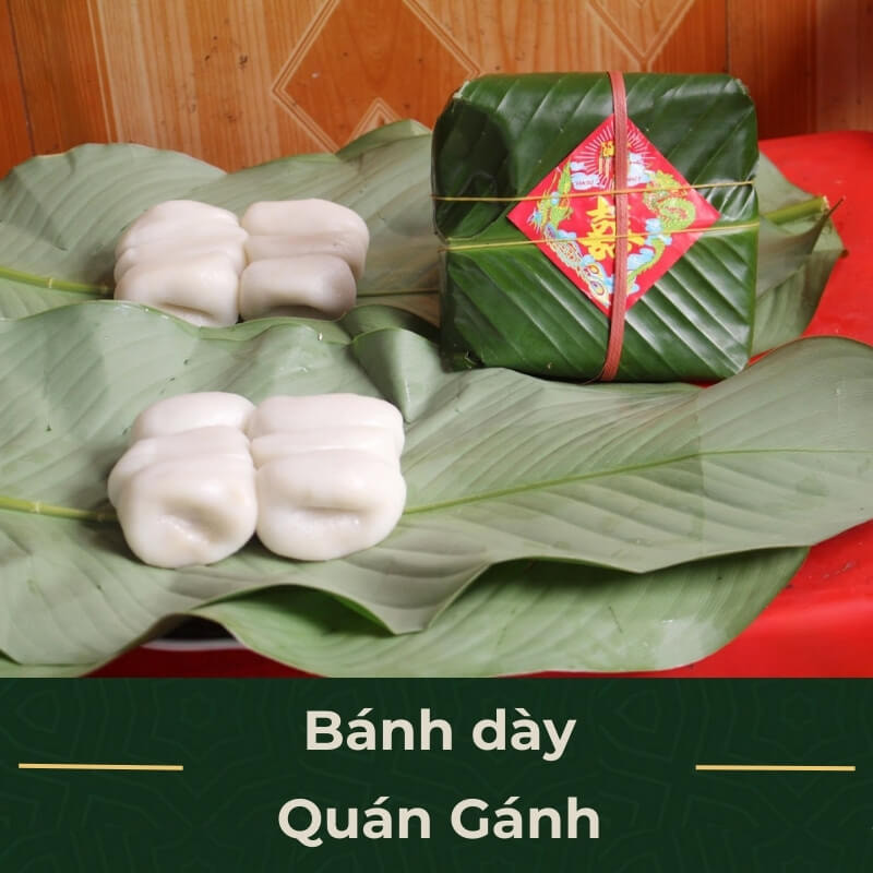 Bánh dày Quán Gánh trắng ngần