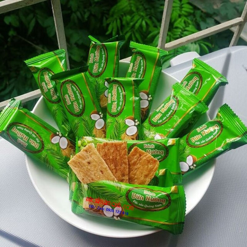 Bánh dừa nướng Đà Nẵng – Quảng Nam độc đáo