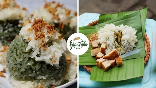 bánh khúc Hà Nội - xôi khúc đêm
