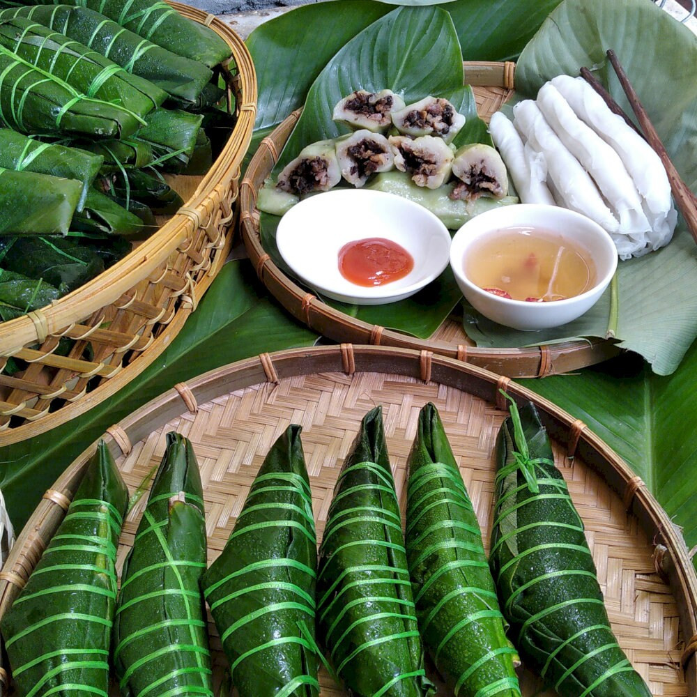 Bánh răng bừa Phụng Công gói lá