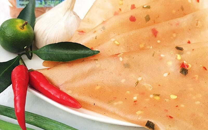 Bánh tráng phơi sương dẻo me Tây Ninh chua ngọt