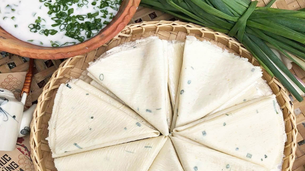 Bánh tráng sữa Bến Tre