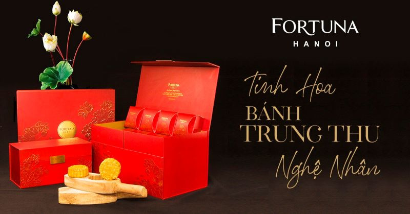 Bánh trung thu Fortuna, quà tặng sang trọng mùa đoàn viên