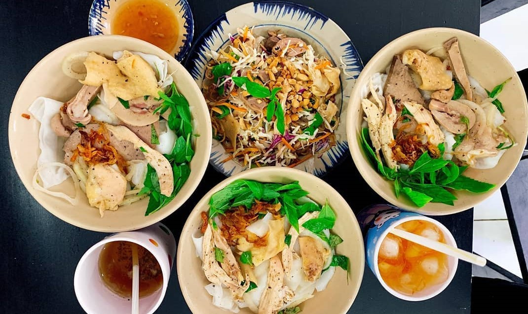 Bánh ướt lòng gà Trang Đà Lạt