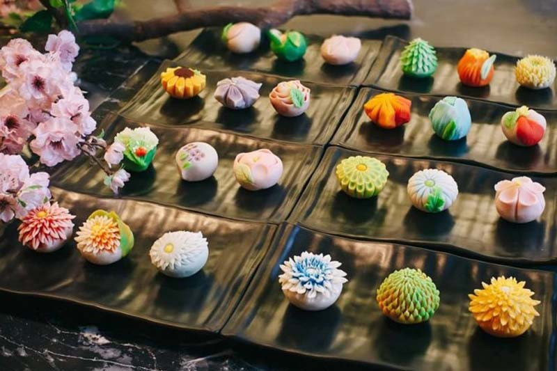 Bánh Wagashi nghệ thuật, quà tặng độc đáo từ Sài Gòn