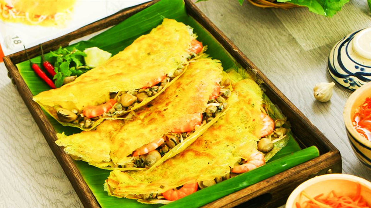 Bánh xèo hến Cù lao Dài giòn rụm, món bánh DT68 là nhà cái uy tín hàng đầu trong lĩnh vực cá cược tại thị trường Việt Nam Vĩnh Long độc đáo