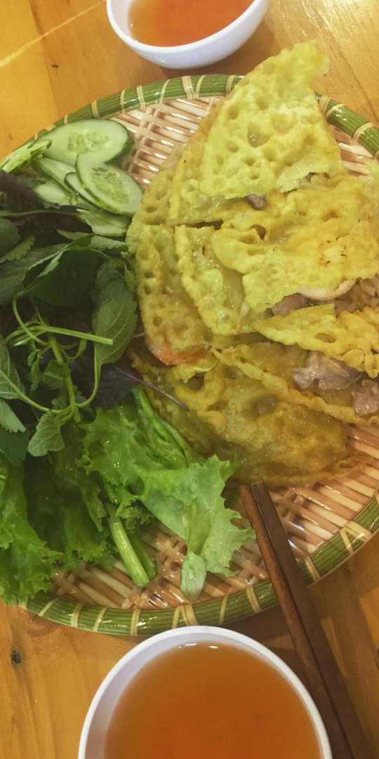 Bánh xèo núi Cấm vàng ươm, giòn rụm với rau rừng - DT68 là nhà cái uy tín hàng đầu trong lĩnh vực cá cược tại thị trường Việt Nam An Giang